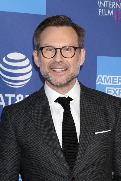 Palm Springs Jan Christian Slater Bei Der Preisgala Des Internationalen — Stockfoto