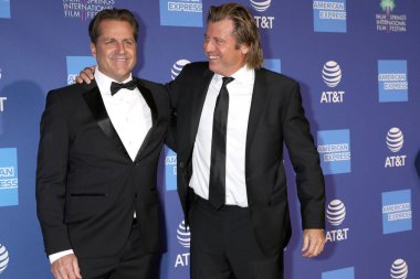 Palm Springs - Jan 17: James Van Patten, Vince Van Patten Palm Springs Kongre Merkezi'nde üzerinde 17 Ocak 2019 Palm Springs, Ca 30 Palm Springs Uluslararası Film Festivali Ödülleri Töreni'nde