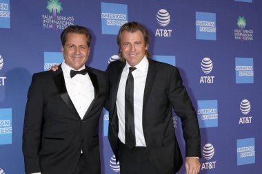 Palm Springs - Jan 17: James Van Patten, Vince Van Patten Palm Springs Kongre Merkezi'nde üzerinde 17 Ocak 2019 Palm Springs, Ca 30 Palm Springs Uluslararası Film Festivali Ödülleri Töreni'nde