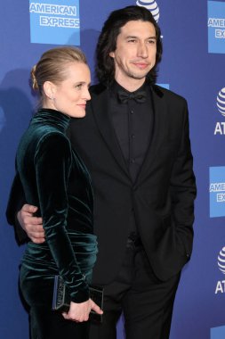 Palm Springs - Jan 17: Joanne Tucker, Palm Springs Kongre Merkezi'nde üzerinde 17 Ocak 2019 Palm Springs, Ca 30 Palm Springs Uluslararası Film Festivali Ödülleri Töreni'nde Adam Driver