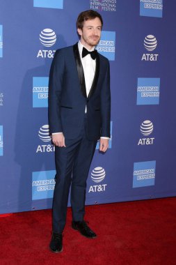 Palm Springs - Jan 17: Joseph Mazzello Palm Springs Kongre Merkezi'nde üzerinde 17 Ocak 2019 Palm Springs, Ca 30 Palm Springs Uluslararası Film Festivali Ödülleri Töreni'nde