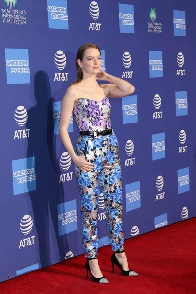 Palm Springs Jan Emma Stone Palm Springs International Film Festival — Stockfoto