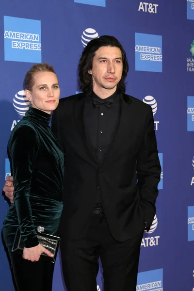 Palm Springs Jan Joanne Tucker Adam Driver 30Th Palm Springs — Fotografia de Stock