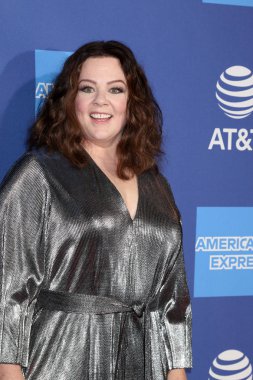 PALM SPRINGS - JAN 17:  Melissa McCarthy at the 30th Palm Springs International Film Festival Awards Gala at the Palm Springs Convention Center on January 17, 2019 in Palm Springs, CA clipart