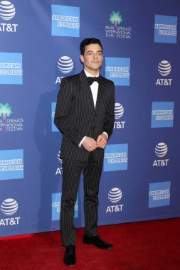 Palm Springs - Jan 17: Rami Malek Palm Springs Kongre Merkezi'nde üzerinde 17 Ocak 2019 Palm Springs, Ca 30 Palm Springs Uluslararası Film Festivali Ödülleri Töreni'nde
