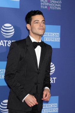 Palm Springs - Jan 17: Rami Malek Palm Springs Kongre Merkezi'nde üzerinde 17 Ocak 2019 Palm Springs, Ca 30 Palm Springs Uluslararası Film Festivali Ödülleri Töreni'nde