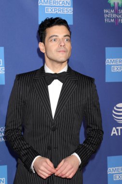 Palm Springs - Jan 17: Rami Malek Palm Springs Kongre Merkezi'nde üzerinde 17 Ocak 2019 Palm Springs, Ca 30 Palm Springs Uluslararası Film Festivali Ödülleri Töreni'nde