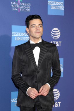Palm Springs - Jan 17: Rami Malek Palm Springs Kongre Merkezi'nde üzerinde 17 Ocak 2019 Palm Springs, Ca 30 Palm Springs Uluslararası Film Festivali Ödülleri Töreni'nde