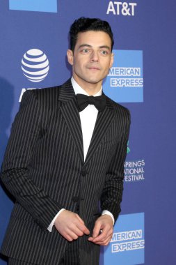 Palm Springs - Jan 17: Rami Malek Palm Springs Kongre Merkezi'nde üzerinde 17 Ocak 2019 Palm Springs, Ca 30 Palm Springs Uluslararası Film Festivali Ödülleri Töreni'nde
