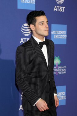 Palm Springs - Jan 17: Rami Malek Palm Springs Kongre Merkezi'nde üzerinde 17 Ocak 2019 Palm Springs, Ca 30 Palm Springs Uluslararası Film Festivali Ödülleri Töreni'nde