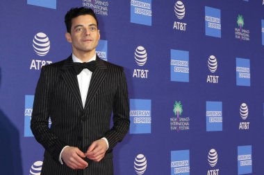 Palm Springs - Jan 17: Rami Malek Palm Springs Kongre Merkezi'nde üzerinde 17 Ocak 2019 Palm Springs, Ca 30 Palm Springs Uluslararası Film Festivali Ödülleri Töreni'nde