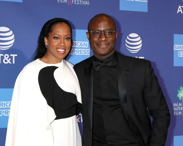 Palm Springs Jan Regina King Barry Jenkins Palm Springs Kongre — Stok fotoğraf