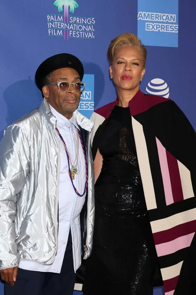 Palm Springs Jan Spike Lee Tonya Lewis Lee 30Th Palm — Stock Photo, Image