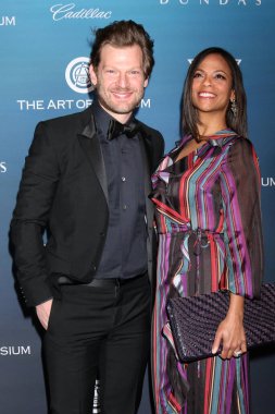 Los Angeles - Jan 5: Jared Lehr, Cisely Saldana Elysium sanatı, 12 yıllık cennet kutlama özel bir yerde 5 Ocak 2019 tarihinde Los Angeles, Ca