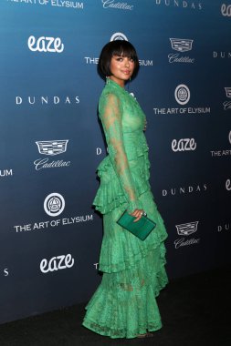 Los Angeles - Jan 5: Kat Graham Elysium sanatı, 12 yıllık cennet kutlama özel bir yerde 5 Ocak 2019 tarihinde Los Angeles, Ca