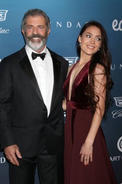 Los Angeles - Jan 5: Mel Gibson, Rosalind Ross Elysium sanatı adlı 12 yıllık cennet kutlama özel bir yerde 5 Ocak 2019 tarihinde Los Angeles, Ca