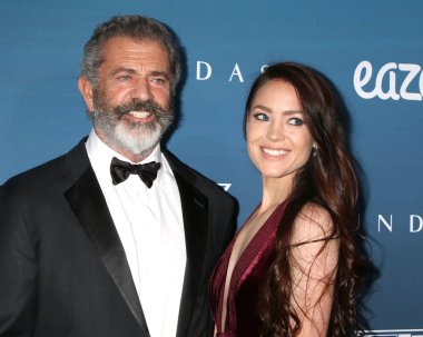 Los Angeles - Jan 5: Mel Gibson, Rosalind Ross Elysium sanatı adlı 12 yıllık cennet kutlama özel bir yerde 5 Ocak 2019 tarihinde Los Angeles, Ca