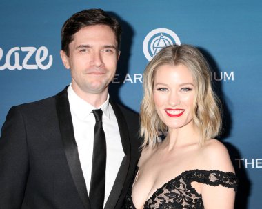 Los Angeles - Jan 5: Topher Grace, Ashley Grace Elysium sanatı adlı 12 yıllık cennet kutlama özel bir yerde 5 Ocak 2019 tarihinde Los Angeles, Ca