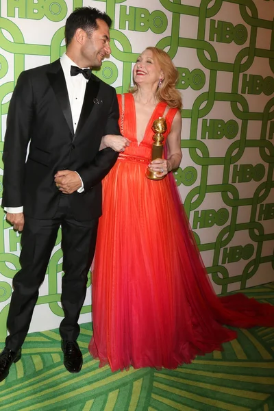 Los Angeles Jan Darwin Shaw Patricia Clarkson Bei Der Hbo — Stockfoto