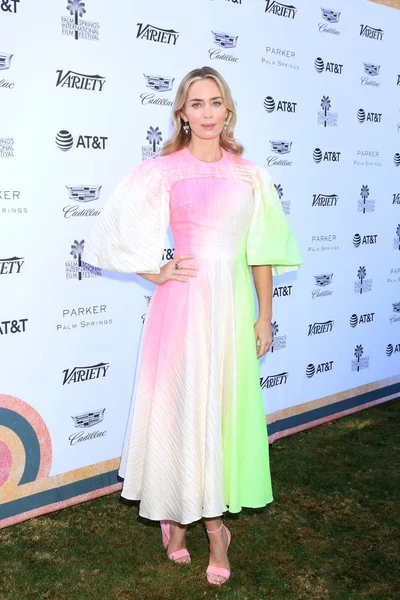 Palm Springs Jan Emily Blunt Variety Creative Impact Awards Directors — Stock Photo, Image