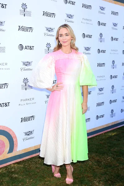 Palm Springs Jan Emily Blunt Variety Creative Impact Awards Registi — Foto Stock