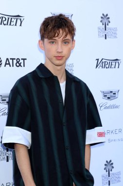 Palm Springs - Ocak 4: Troye Sivan çeşitli'nın yaratıcı etkisi Ödülleri'nde ve 10 Yönetim Brunch Parker Palm Springs adlı 4 Ocak 2019 Palm Springs, Ca izlemek için