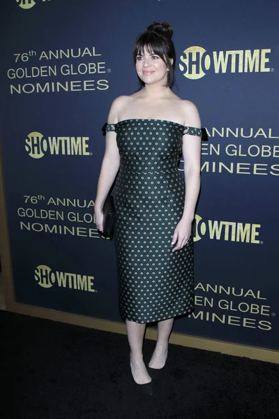 Los Angeles Gennaio Casey Wilson Allo Showtime Golden Globe Celebrazione — Foto Stock