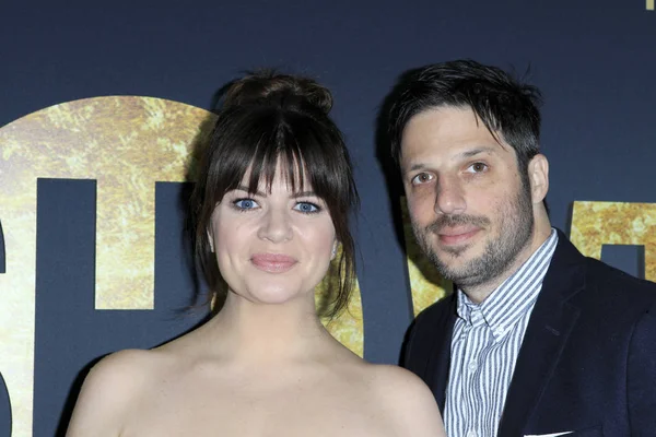 Los Angeles Jan Casey Wilson David Caspe Showtime Golden Globe — Stock Photo, Image