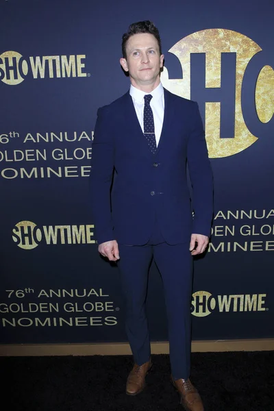 洛杉矶 1月5日 乔纳森 塔克出席2019年1月5日在加州西好莱坞日落塔酒店举行的黄金球奖提名人庆典 — 图库照片