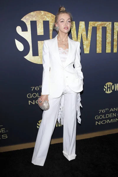 洛杉矶 1月5日 纳塔利 尤拉在2019年1月5日在加州西好莱坞日落塔酒店举行的黄金球奖提名人庆典上 — 图库照片
