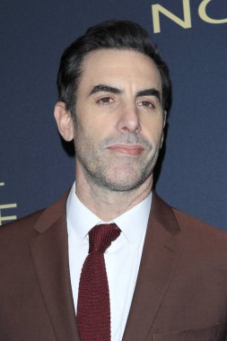 Los Angeles - Jan 5: Sacha Baron Cohen Showtime altın küre adayları şenlikte Sunset Tower Hotel, 5 Ocak 2019 tarihinde West Hollywood, Ca