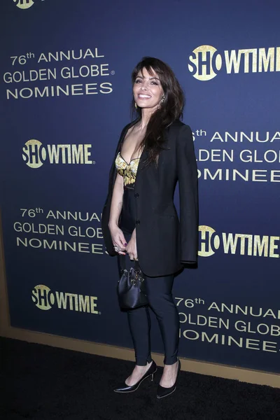 Los Angeles Jan Sarah Shahi Showtime Golden Globe Nominees Celebration — Photo