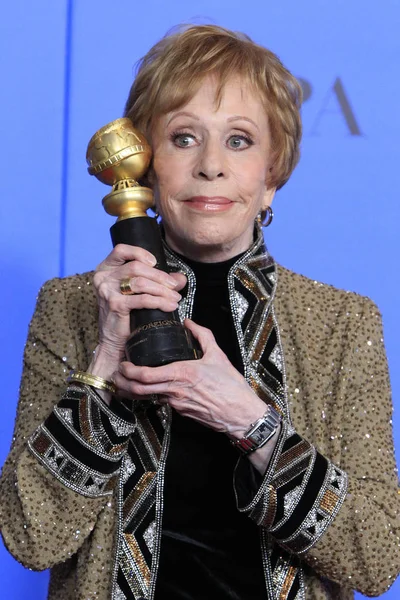 Los Angeles Jan Carol Burnett 2019 Golden Globe Awards Salon — Zdjęcie stockowe