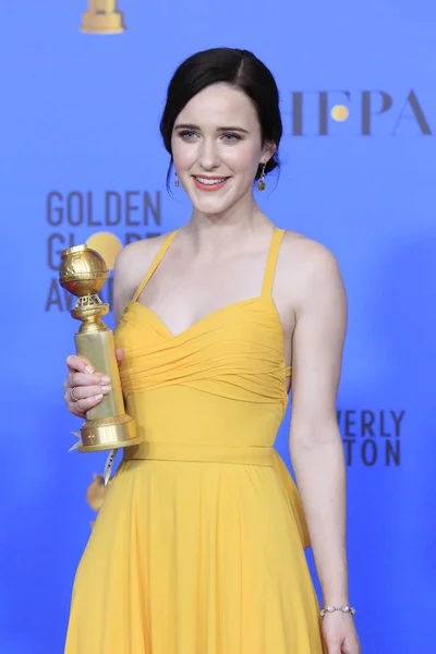 Los Angeles Jan Rachel Brosnahan Golden Globe Awards 2019 Sala — Foto Stock