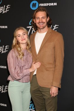 Los Angeles - 8 Ocak: Aj Michalka, Josh peni Palace Tiyatrosu'nda 8 Ocak 2019 Los Angeles, Ca Eleme 