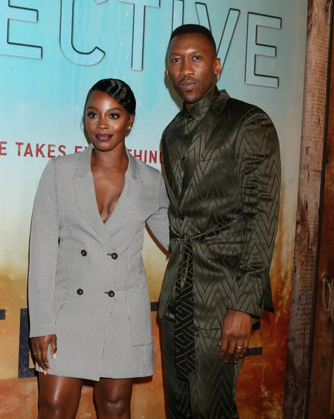 Los Angeles Ocak Deborah Ayorinde Mahershala Ali Amerika Yönetim Guild — Stok fotoğraf