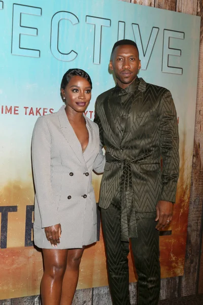 Los Ángeles Enero Deborah Ayorinde Mahershala Ali Estreno Temporada True — Foto de Stock