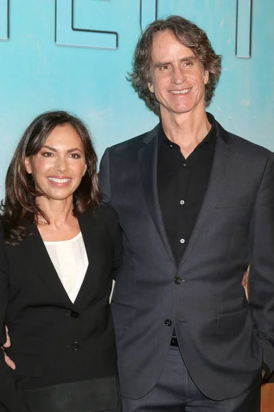 Los Angeles Ocak Susanna Hoffs Jay Roach Amerika Yönetim Guild — Stok fotoğraf