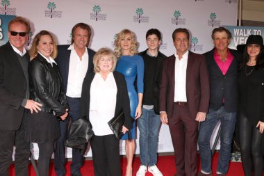 Palm Springs - Jan 11: Van Pattens, James Van Patten, Vincent Van Patten, Pat Van Patten, Ellen Davidson, Jesse Van Patten, Nels Van Patten, Nancy Valen Richards Merkezi'nde 