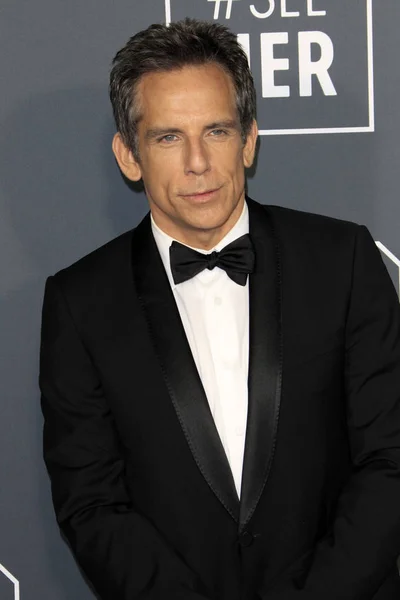 Los Angeles Jan Ben Stiller Critics Choice Awards Barker Hanger — Fotografia de Stock