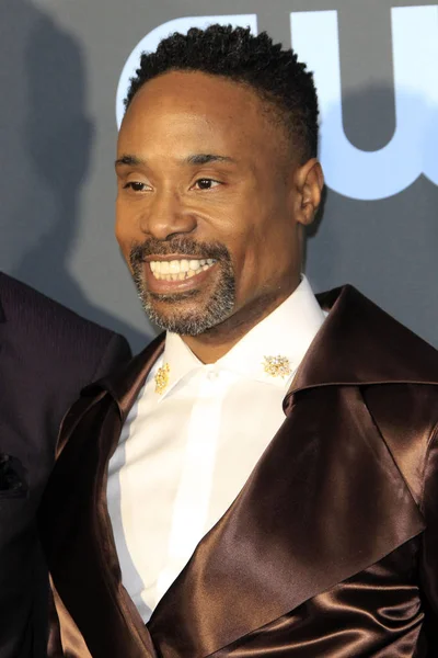 Los Angeles Jan Billy Porter Critics Choice Awards Hanger Barker — Stockfoto