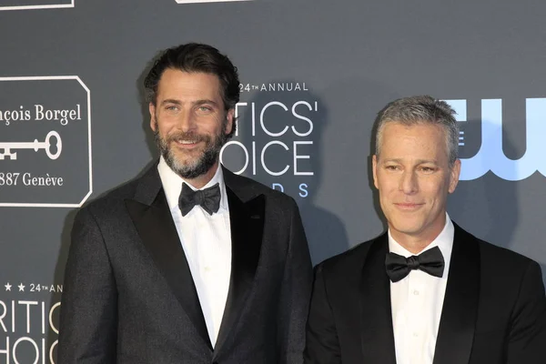 Los Angeles Jan Brad Fuller Andrew Form Critics Choice Awards — Stockfoto