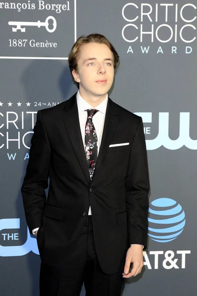 Los Angeles Jan Oxenbould Critics Choice Awards Hanger Barker Januari — Stockfoto