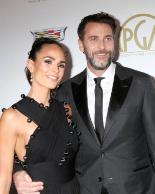 LOS ANGELES - JAN 19:  Jordana Brewster, Andrew Form at the 2019 Producers Guild Awards at the Beverly Hilton Hotel on January 19, 2019 in Beverly Hills, CA