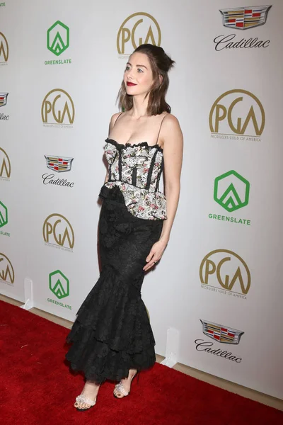 Los Ángeles Enero Alison Brie Los Producers Guild Awards 2019 — Foto de Stock