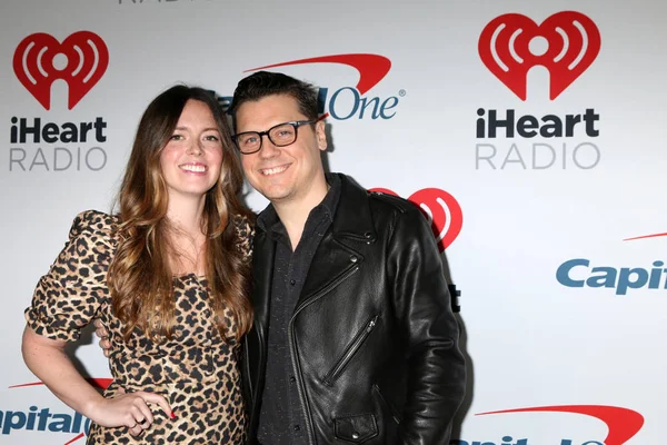 Los Angeles Jan Gabrielle Brennan Jake Brennan Iheartradio Podcast Awards — Stock Photo, Image