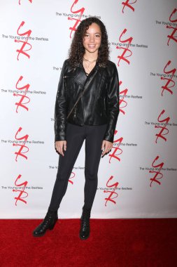 Los Angeles - Jan 17: Lexie Stevenson genç ve huzursuz kutluyor 30 yıl # 1 Cbs televizyon City 17 Ocak 2019 Los Angeles, Ca