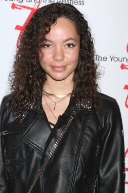 Los Angeles - Jan 17: Lexie Stevenson genç ve huzursuz kutluyor 30 yıl # 1 Cbs televizyon City 17 Ocak 2019 Los Angeles, Ca