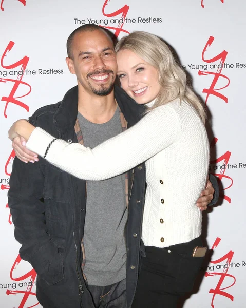 Los Angeles Jan Bryton James Melissa Ordway Young Restless Celebrates — 스톡 사진