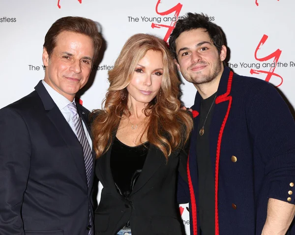 Los Angeles Jan Christian Leblanc Tracey Bregman Zach Tinker Young — Stockfoto